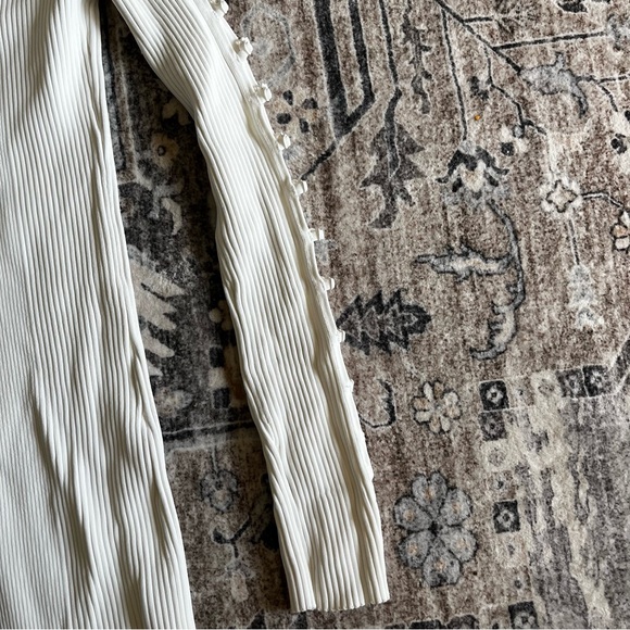 Alexander Wang strap detail rib knit white dress size small - Picture 8 of 9